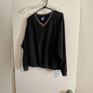 Men’s black EP golf overlay size M